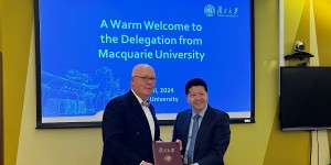 澳大利亚麦考瑞大学校长一行到访上海，进一步深化交流与合作